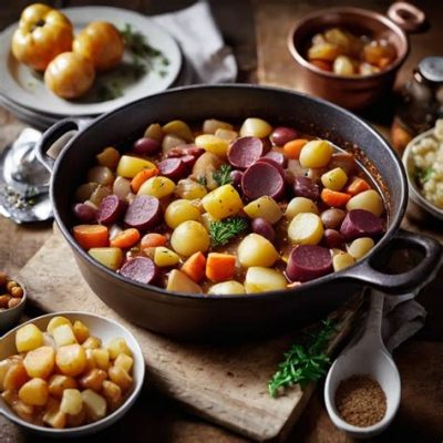  Lancashire Hotpot - En Krämig och Mättad Upplevelse av Traditionell Brittisk Matlagning!