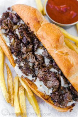  Philly Cheesesteak: En krämig och saftig upplevelse av Philadelphia-stil!