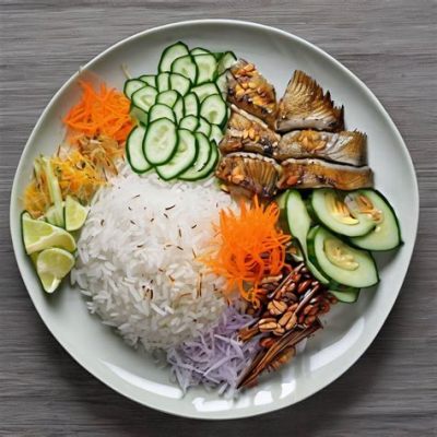  Nasi Kerabu: En Explosion av Smaker och Texturer i en Skål!